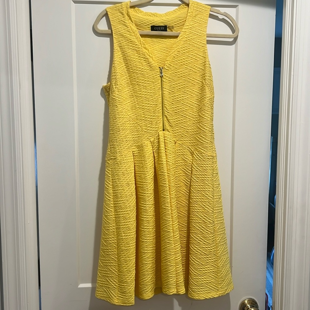 Yellow Guess Dress